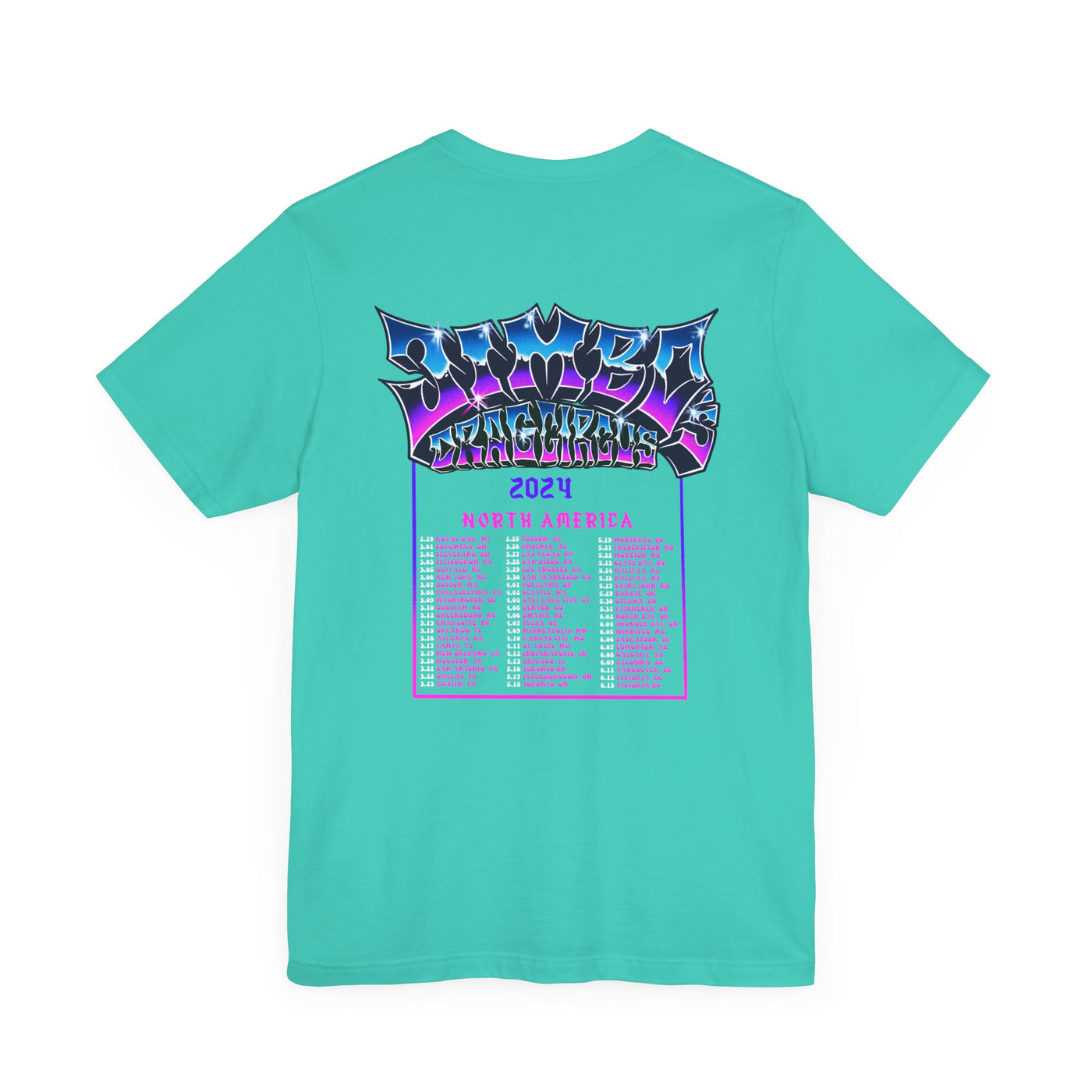 JDC - NORTH AMERICAN TOUR TEE