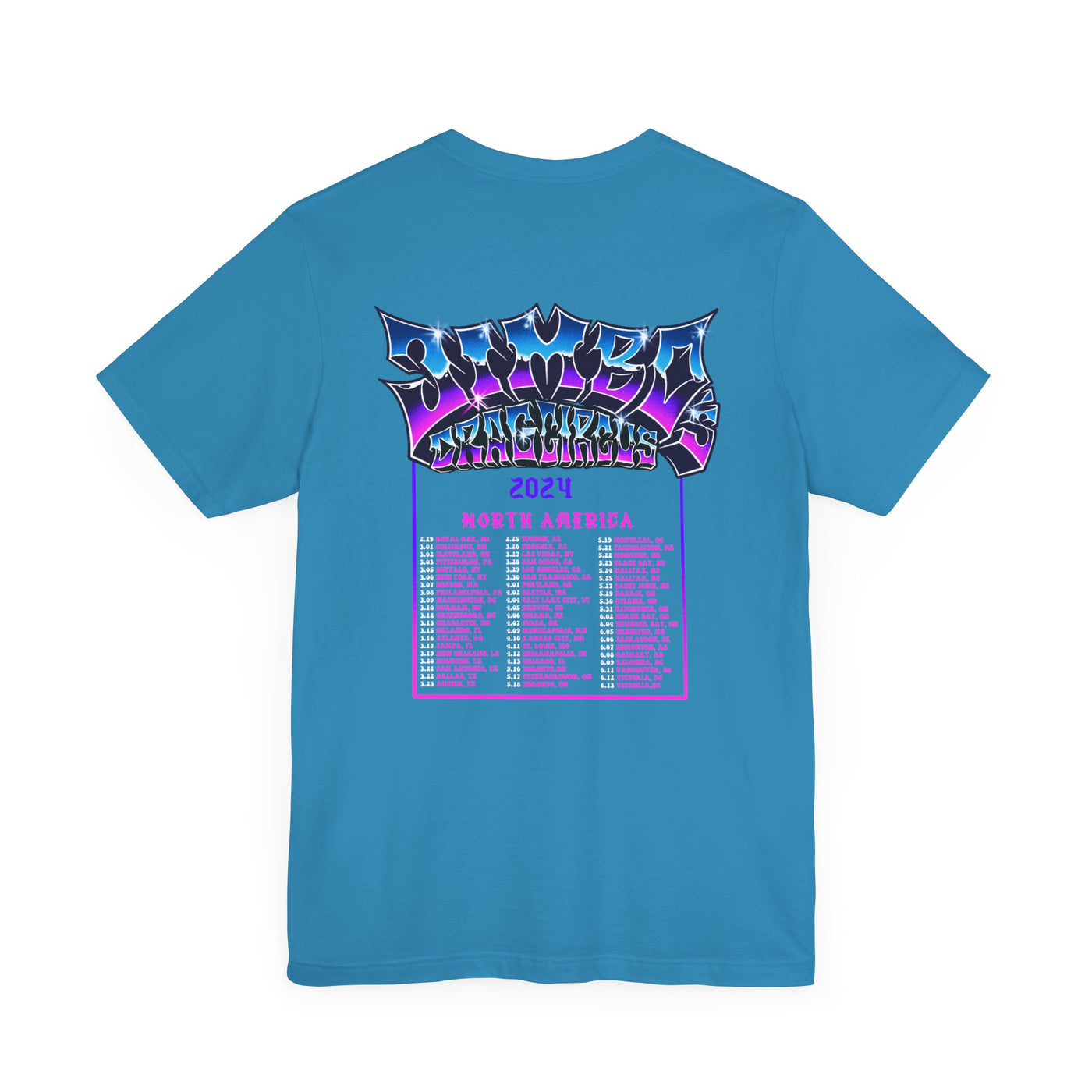 JDC - NORTH AMERICAN TOUR TEE