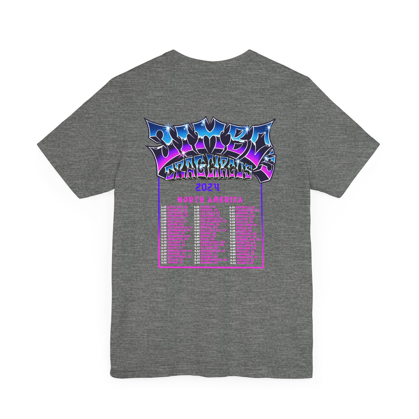 JDC - NORTH AMERICAN TOUR TEE