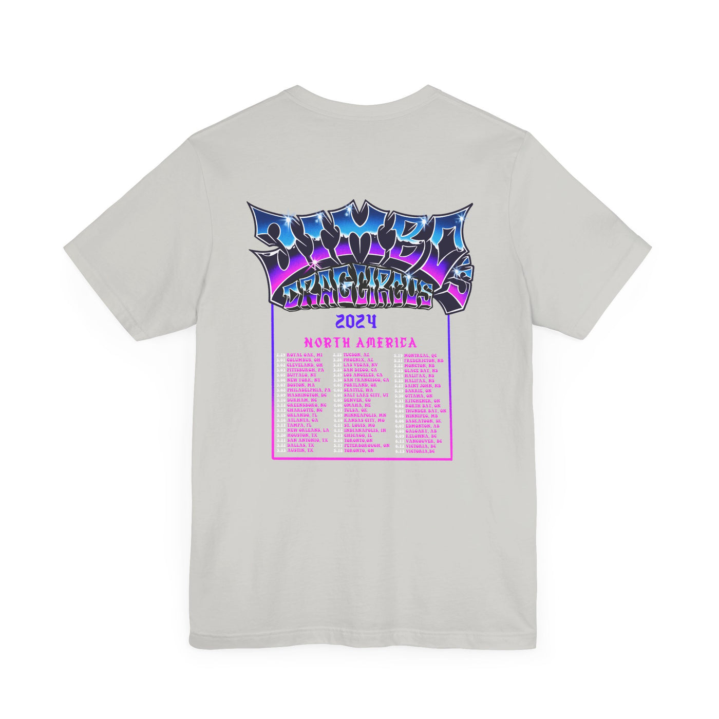 JDC - NORTH AMERICAN TOUR TEE