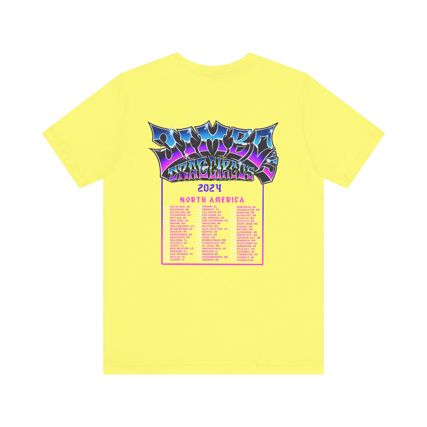 JDC - NORTH AMERICAN TOUR TEE