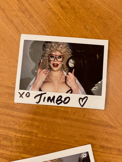 JIMBO ALL STARS EVA DENSE PHOTO SHOOT POLAROIDS