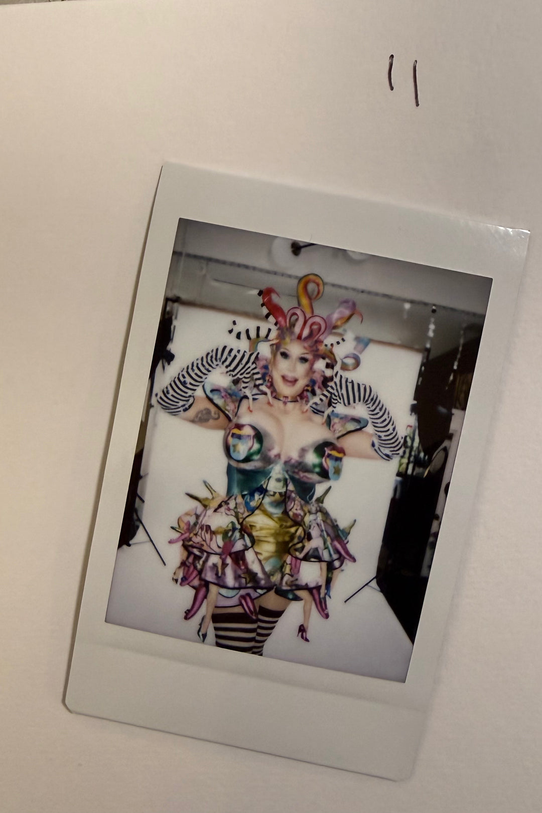 CDR All Stars Episode 1: JIMBO Runway Look Polaroids
