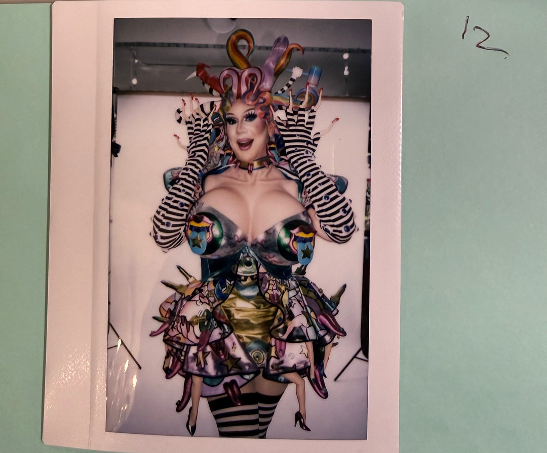 CDR All Stars Episode 1: JIMBO Runway Look Polaroids