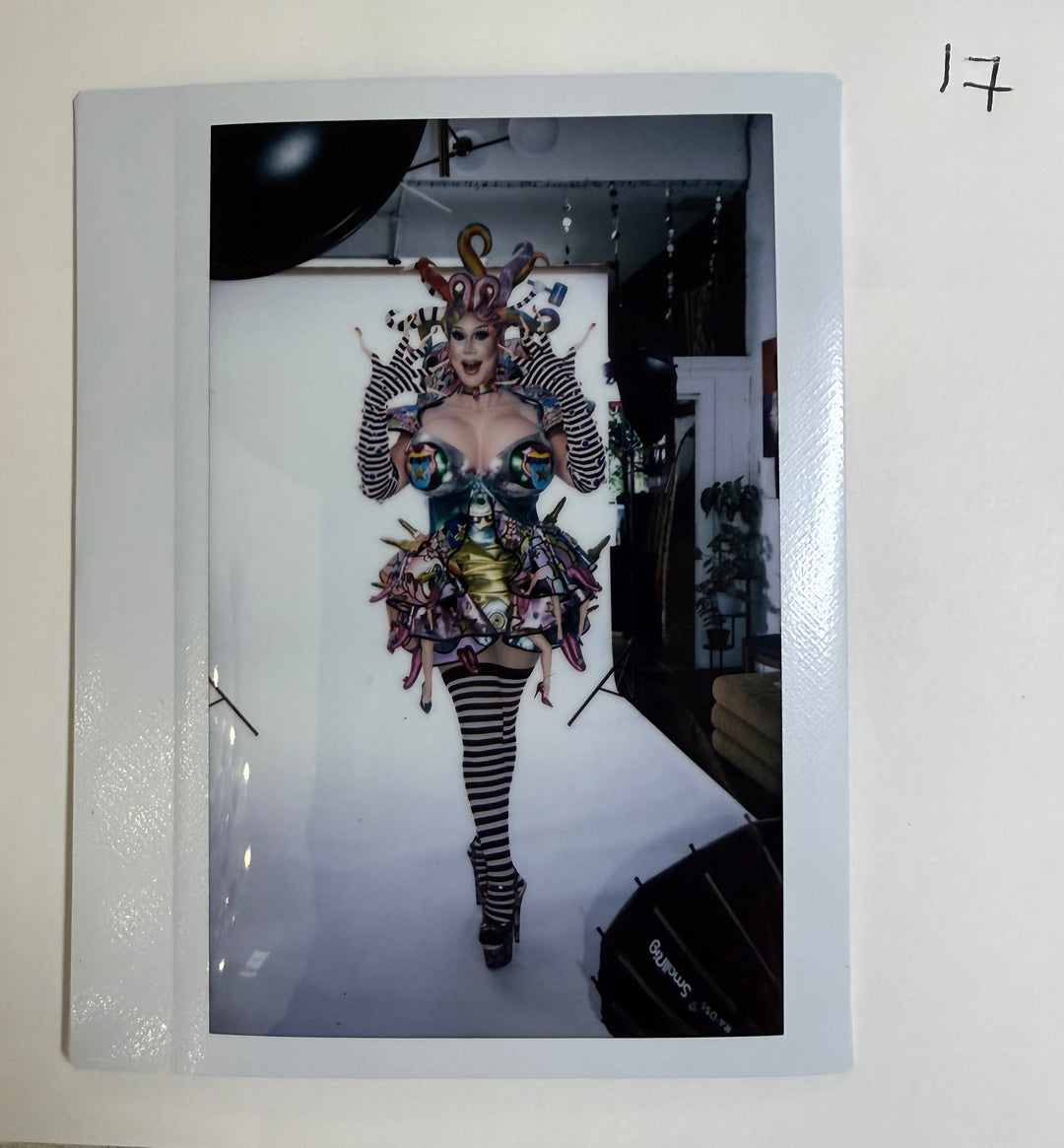 CDR All Stars Episode 1: JIMBO Runway Look Polaroids