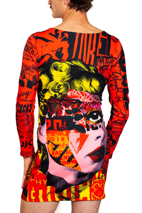JIMBO x TEETZ WORLD MINI DRESS