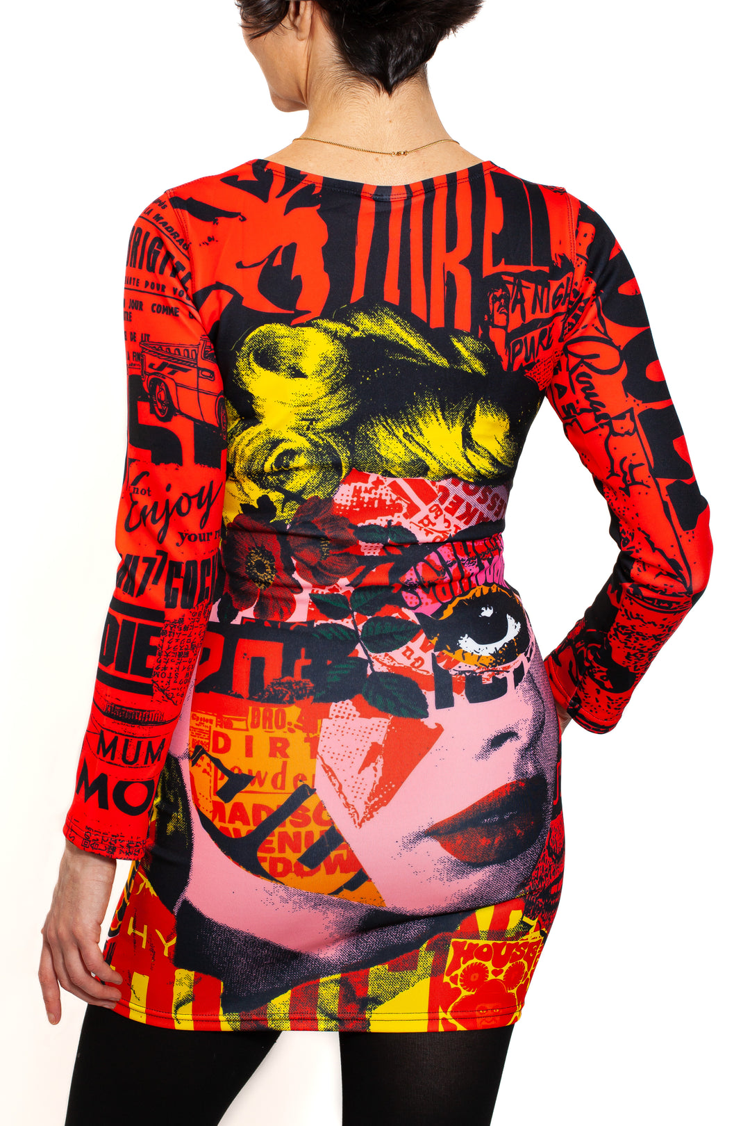 JIMBO x TEETZ WORLD MINI DRESS