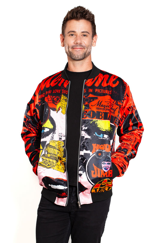 JIMBO x TEETZ WORLD BOMBER JACKET