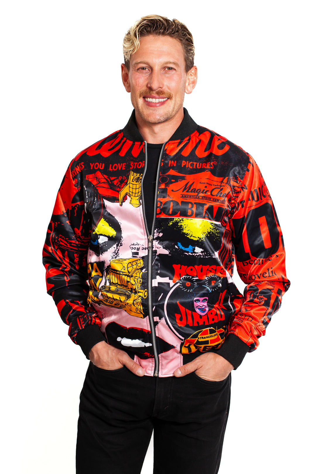 JIMBO x TEETZ WORLD BOMBER JACKET