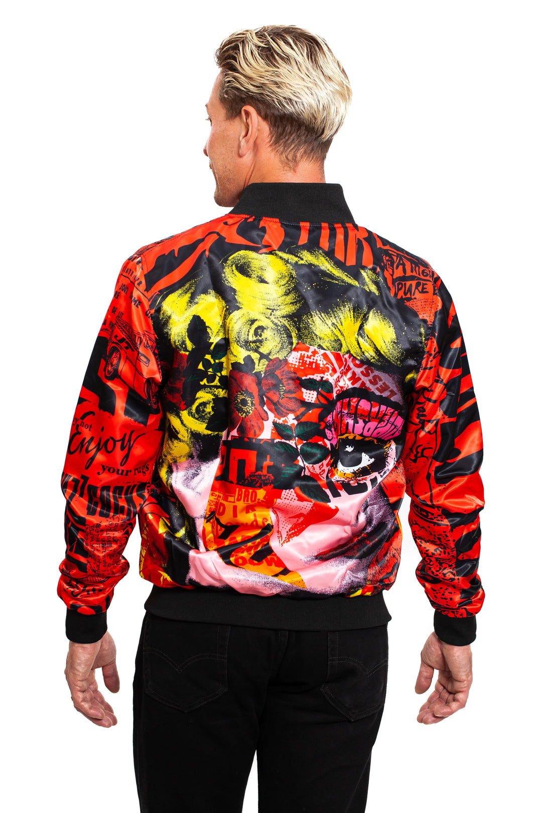 JIMBO x TEETZ WORLD BOMBER JACKET