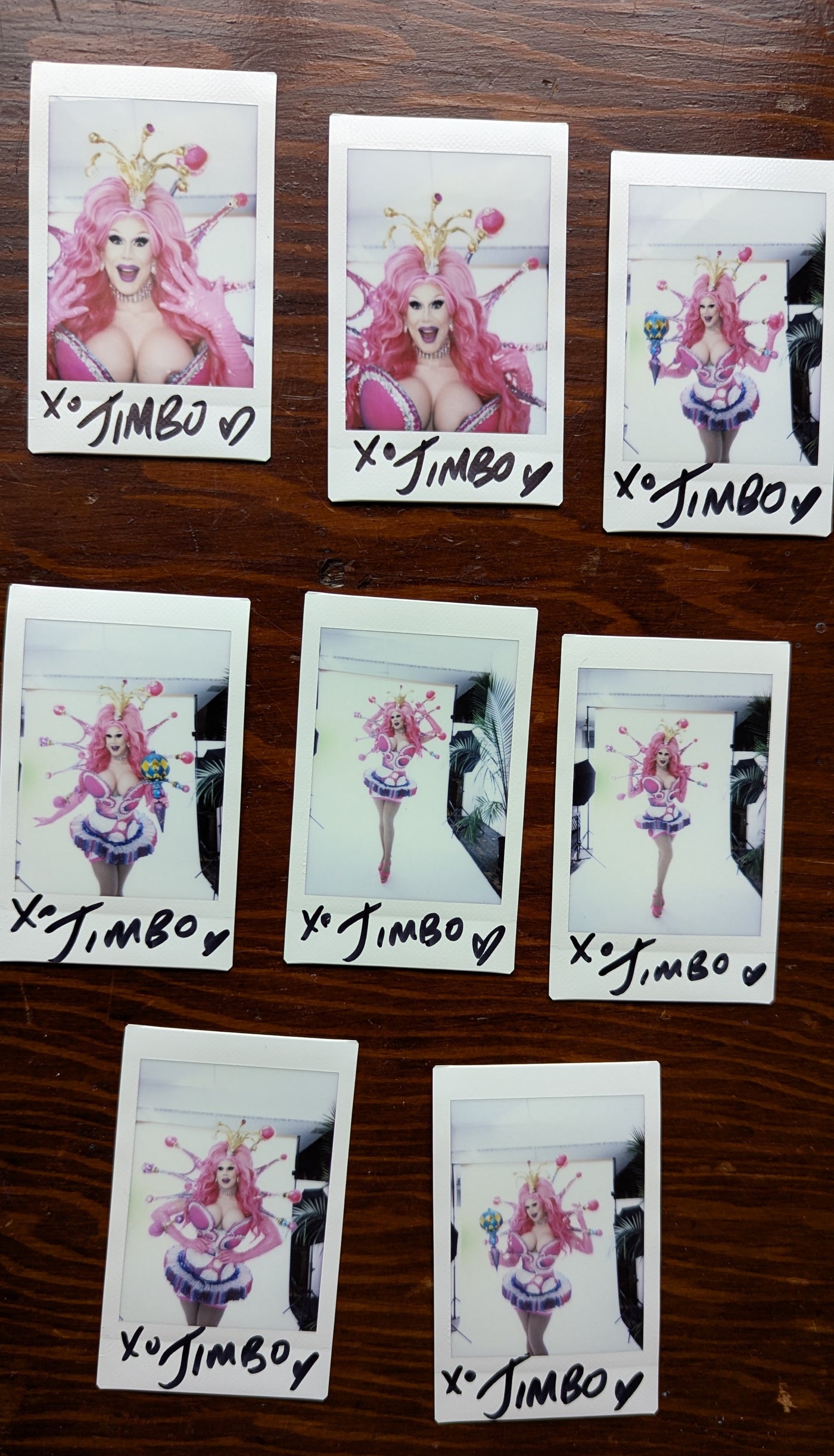 JIMBO: IS IT CAKE?? POLAROIDS