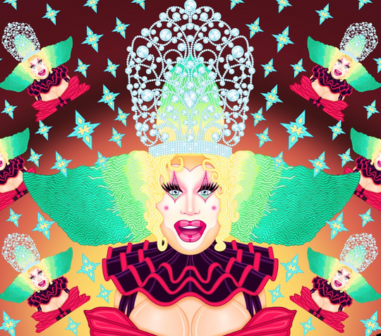 CROWNED CLOWN FAN