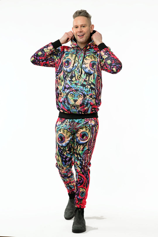 CAT DIRTY x JIMBO - PSYCHEDELIC TRACK PANTS