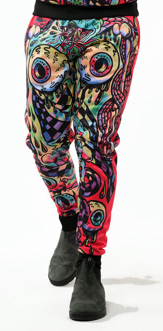 CAT DIRTY x JIMBO - PSYCHEDELIC TRACK PANTS