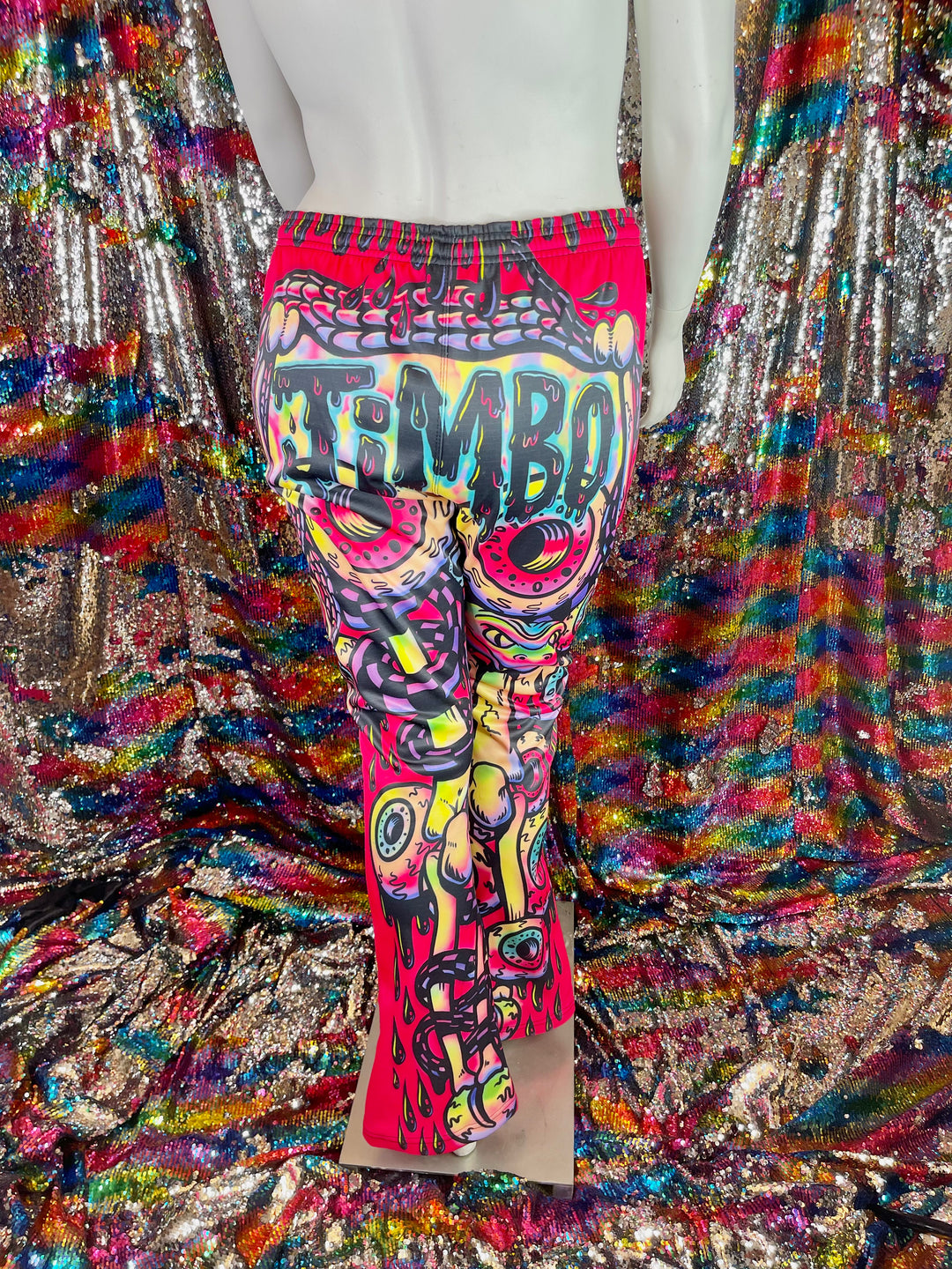 CAT DIRTY x JIMBO - PSYCHEDELIC TRACK PANTS