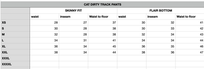 CAT DIRTY x JIMBO - PSYCHEDELIC TRACK PANTS