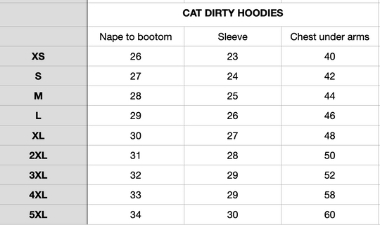 CAT DIRTY x JIMBO - PSYCHEDELIC HOODIES